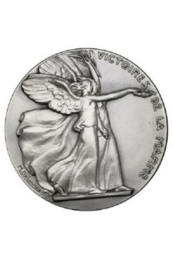 Médaille victoires de la marne Bronze argenté