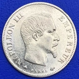 10 Francs or Napoléon III Tête nue 1860 BB
