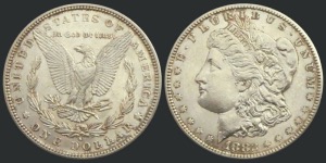 Etats-Unis, One Dollar Morgan, 1882, San Francisco argent