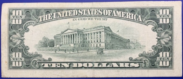 Etats-Unis, Billet 10 dollars New-York 1990, Hamilton