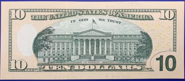 Etats-Unis, Billet 10 dollars Saint Louis, Hamilton, Neuf