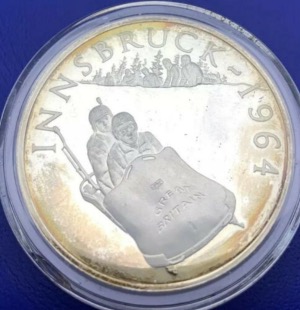 Médaille argent, Histoire des Jeux Olympiques, Innsbruck 1964