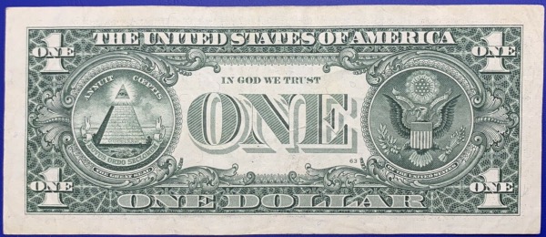 Etats-Unis, Billet 1 dollar Dallas 1999, Washington