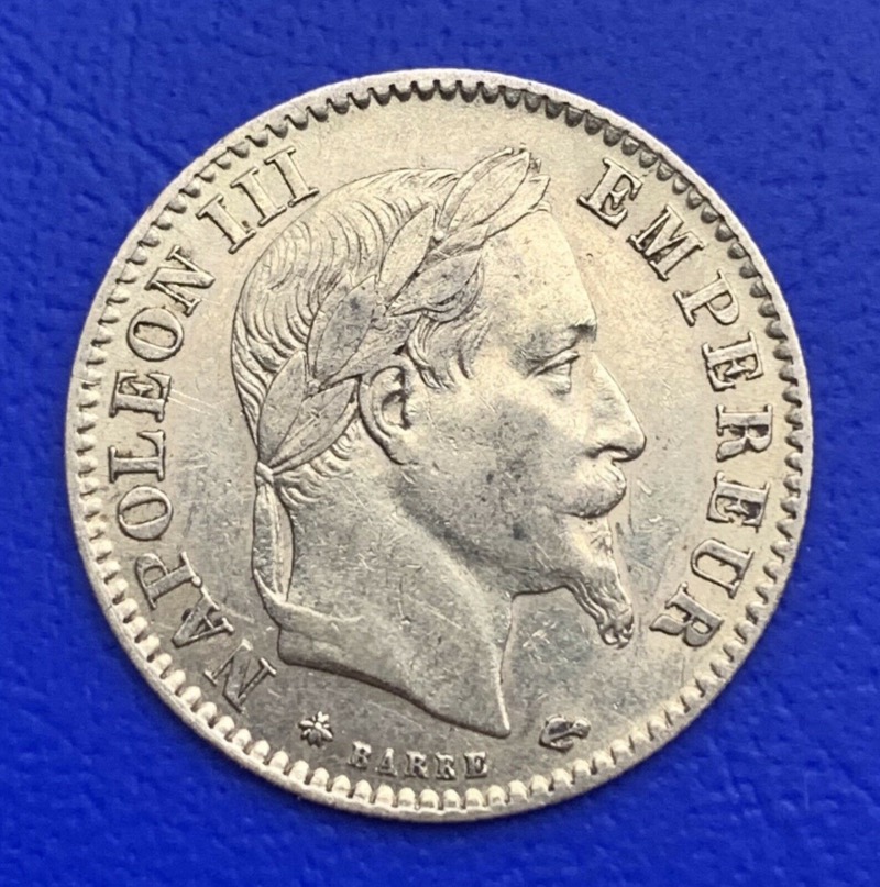 10 Francs or Napoléon III Tête Laurée 1864 A