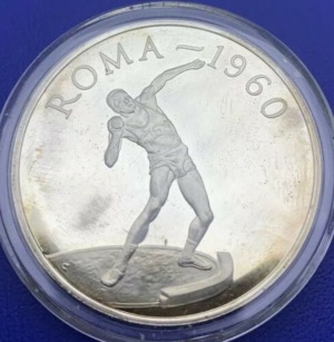 Médaille argent, Histoire des Jeux Olympiques, Rome 1960
