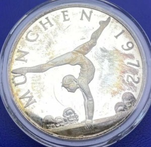 Médaille argent, Histoire des Jeux Olympiques, Munchen 1972