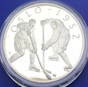 Médaille argent, Histoire des Jeux Olympiques, Oslo 1952