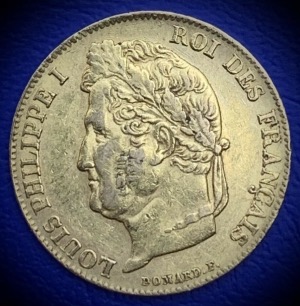 20 Francs or Louis Philippe Ier 1840 A