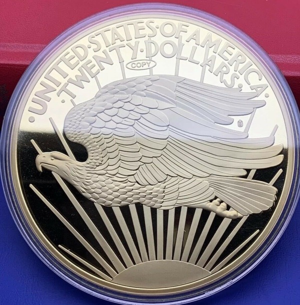 Médaille 20 Dollars double Eagle 1907