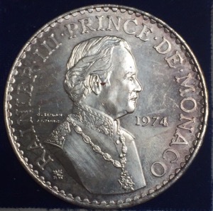 Monaco 50 Francs 1974 Rainier III