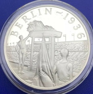 Médaille argent, Histoire des Jeux Olympiques, Berlin 1936