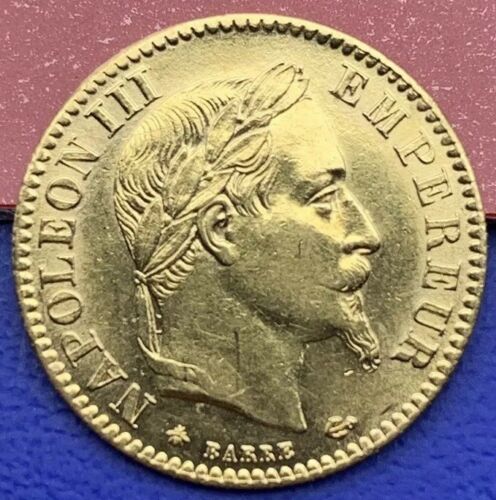 10 Francs Or Napoléon III Tête Laurée 1866 A