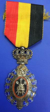 Médaille Belgique Habilité Moralité