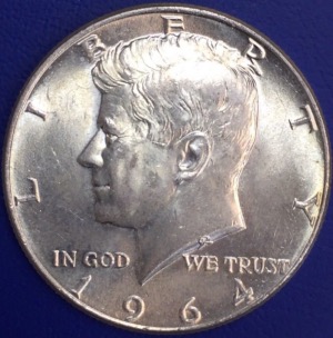 Etats-Unis Half dollar Kennedy 1964