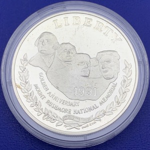 1 Dollar 1991, Argent, Etats-Unis