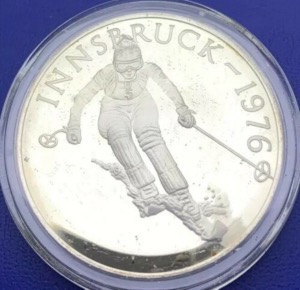 Médaille argent, Histoire des Jeux Olympiques, Innsbruck 1976