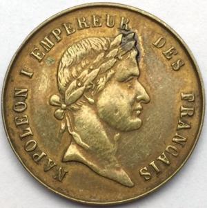 Médaille Napoléon Ier empereur des Français #1492