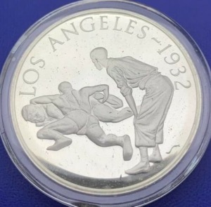 Médaille argent, Histoire des Jeux Olympiques, Los Angeles 1932