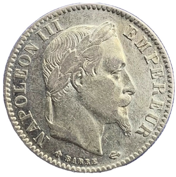 10 Francs or Napoléon III Tête Laurée 1866BB